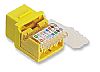 Cat5e Keystone Jacks, Tool-less